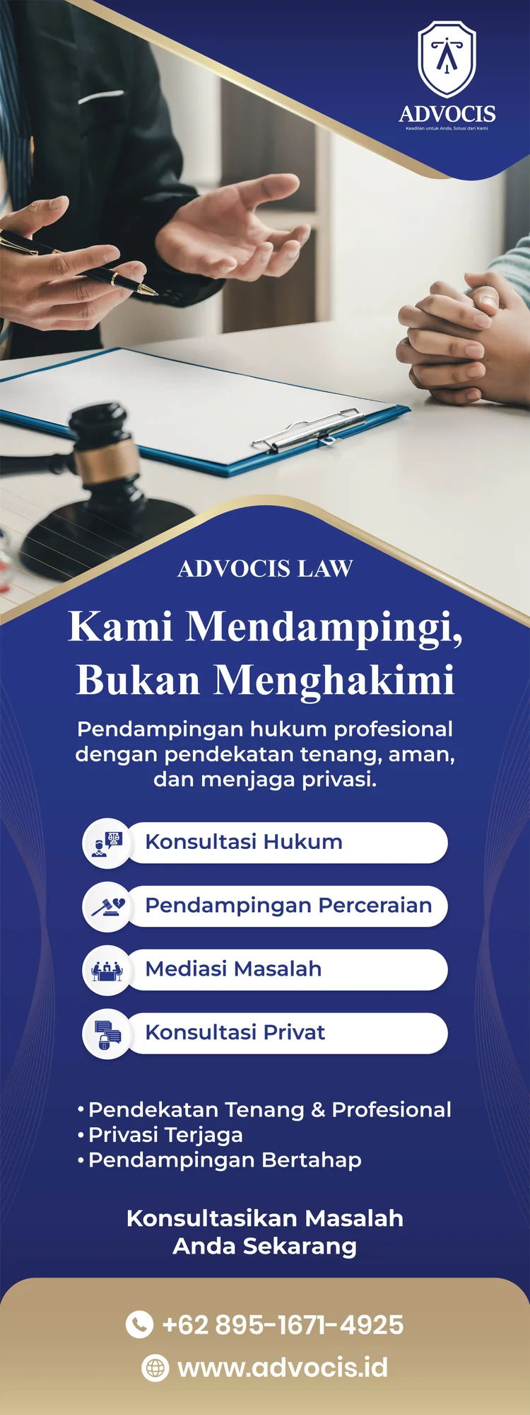 X-banner Advocis Law