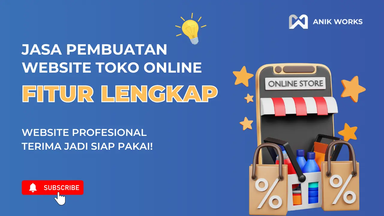 Jasa Pembuatan Website Toko Online