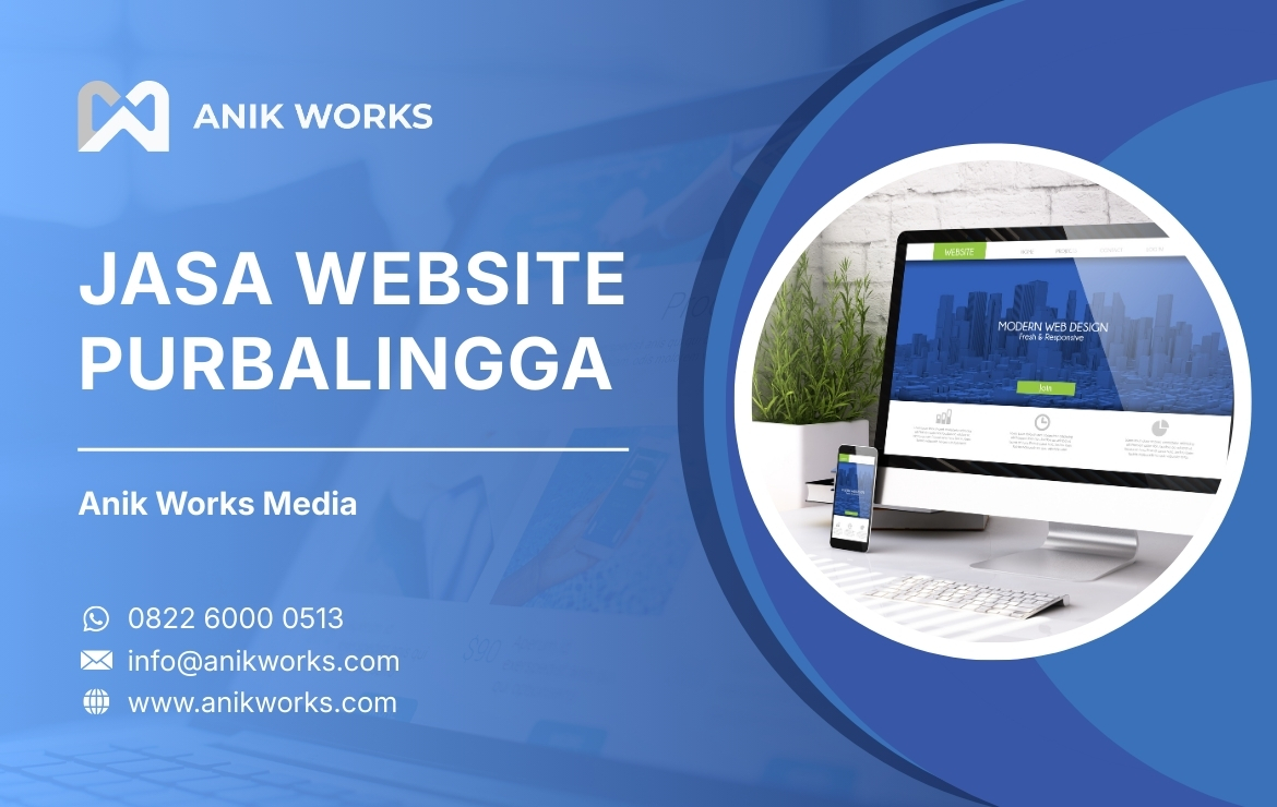 Jasa Website Purbalingga Anik Works Media