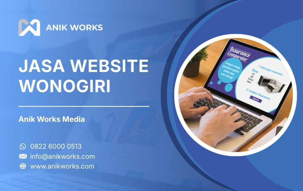 Jasa Pembuatan Website Wonogiri Anik Works Media