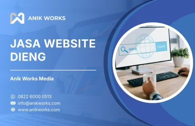 Jasa Website Dieng Anik Works Media