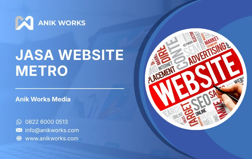 Jasa Pembuatan Website Metro