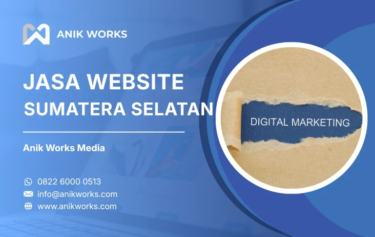 Jasa Pembuatan Website Sumatera Selatan