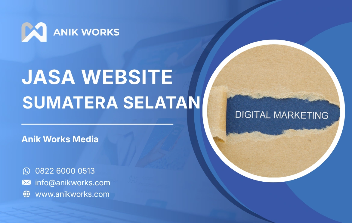 Jasa Pembuatan Website Sumatera Selatan