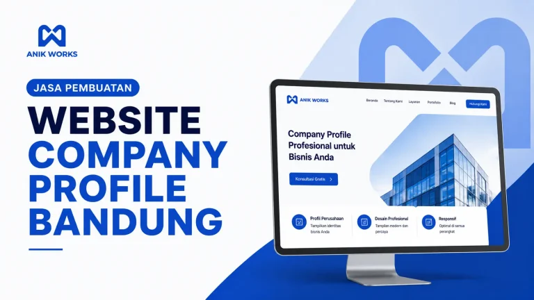 Jasa Pembuatan Website Company Profile Bandung Terpercaya