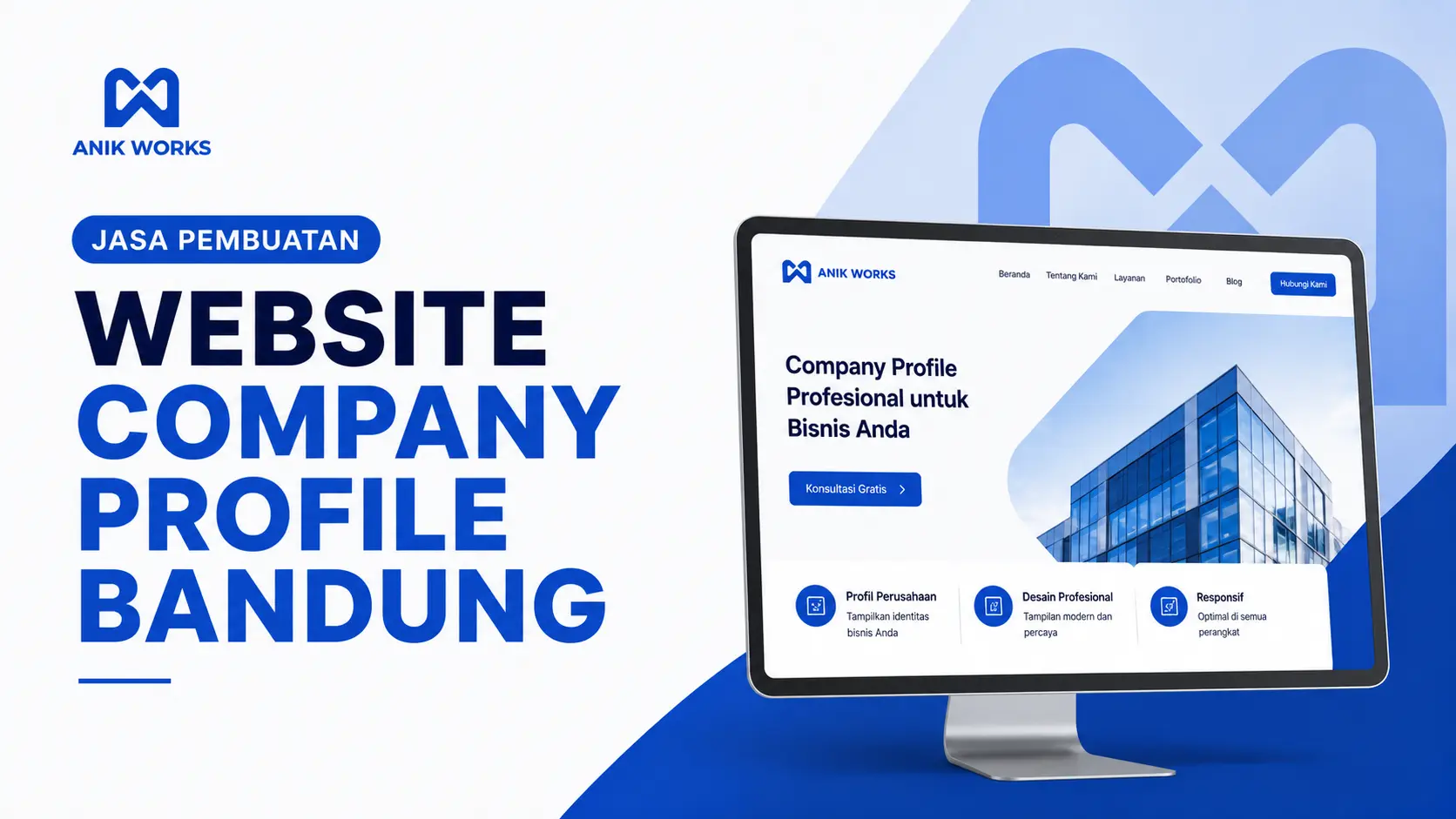 Jasa Pembuatan Website Company Profile Bandung Terpercaya