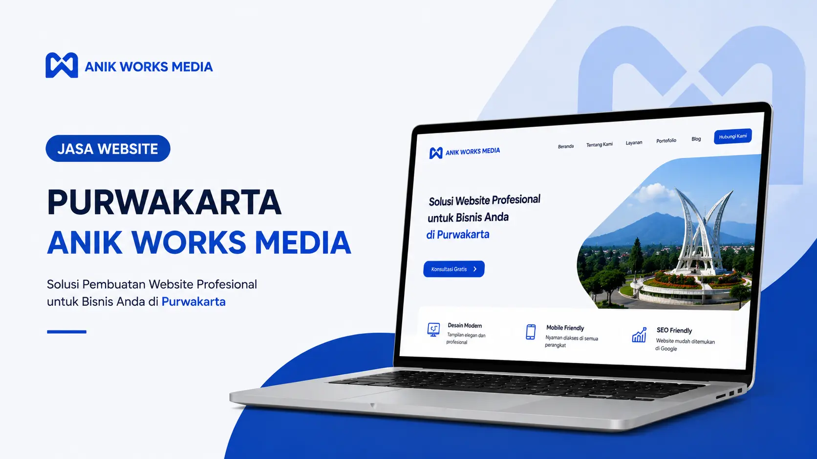 Jasa Website Purwakarta untuk Company Profile Modern