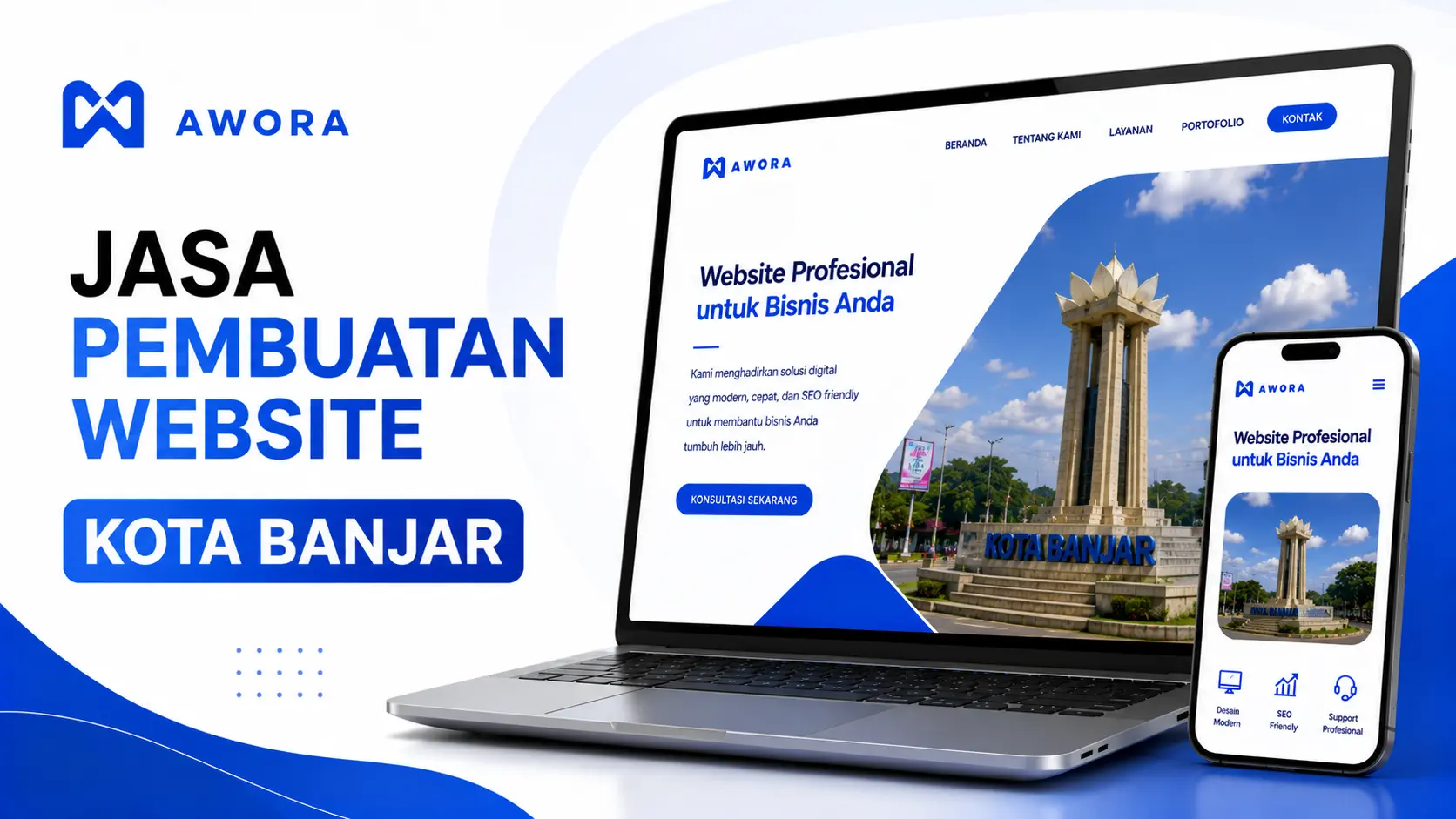 Jasa Pembuatan Website Kota Banjar untuk Bisnis Anda
