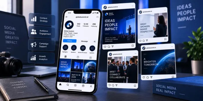 Social media management Instagram