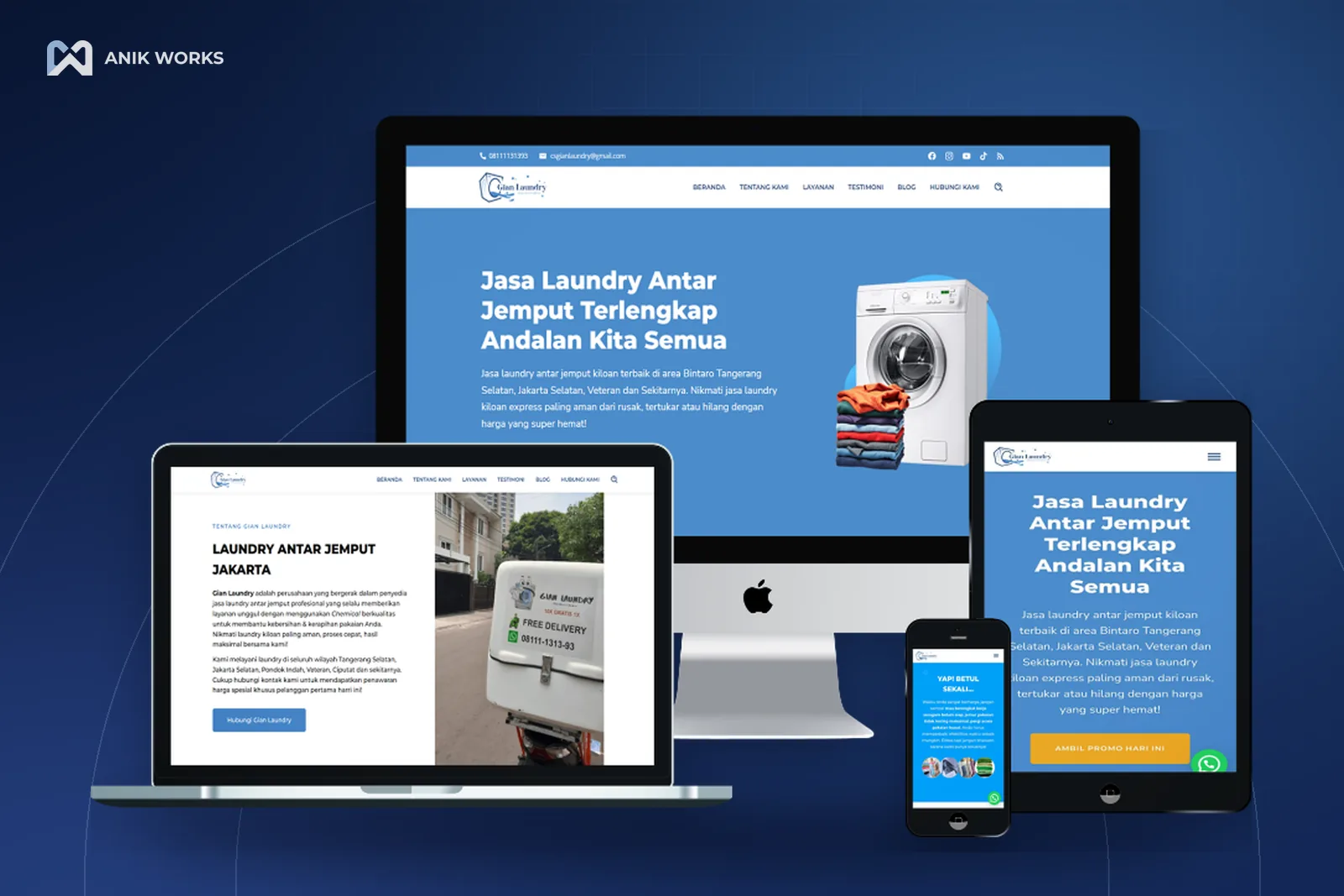 Website Gian Laundry