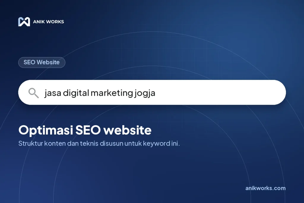 SEO: Jasa Digital Marketing Jogja