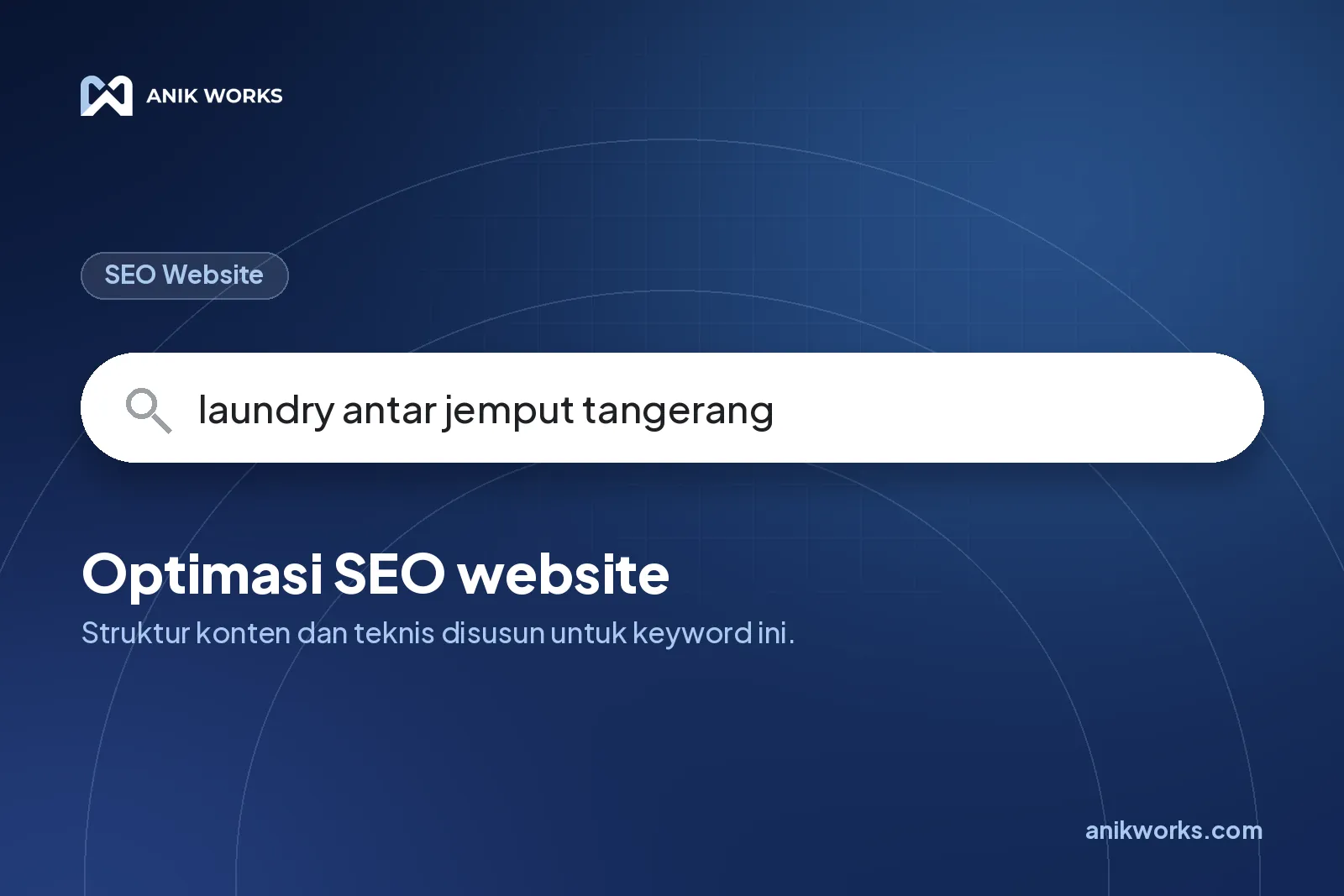 SEO: Laundry Antar Jemput Tangerang