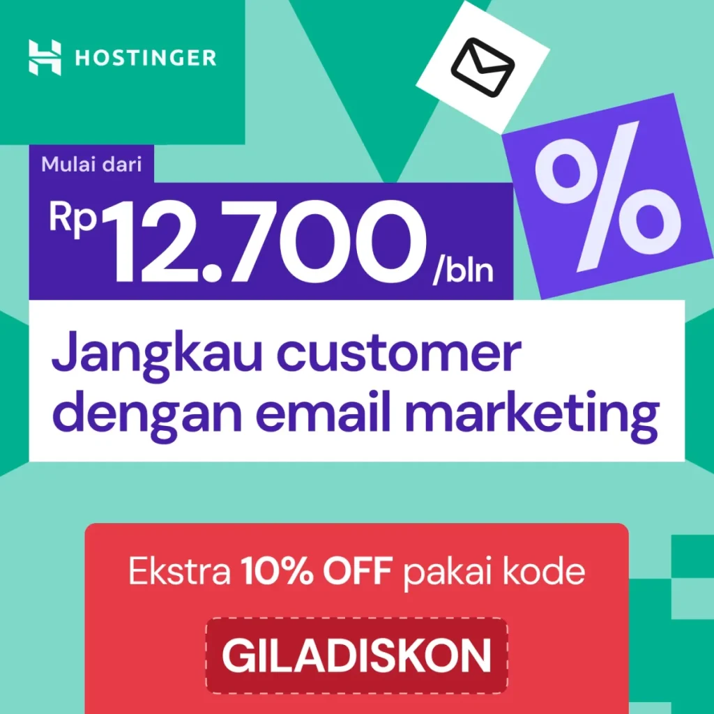 Hostinger · Email marketing