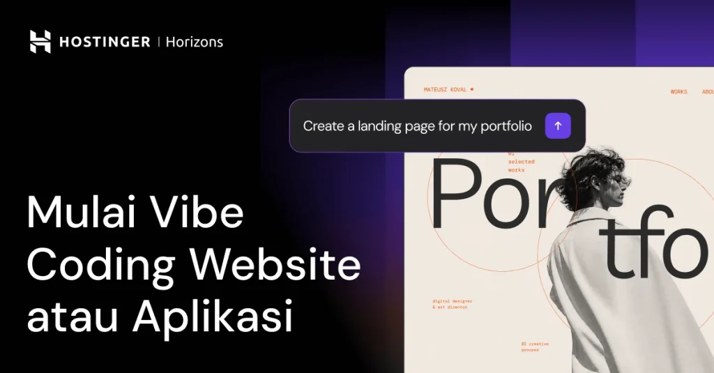 Hostinger Horizons · Vibe coding