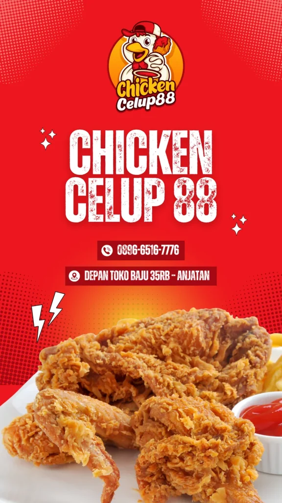 Logo & Materi Promosi Chicken Celup88 8