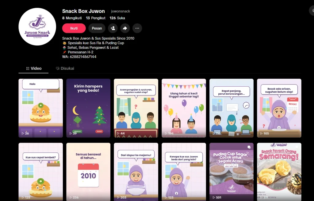 Social Media Juwon Snack 2