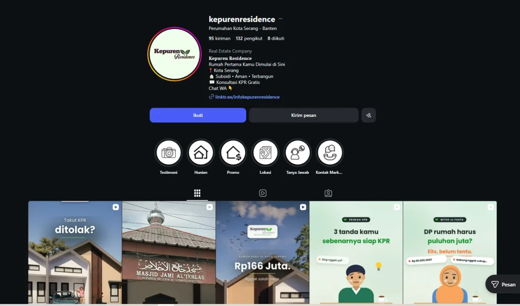 Social Media Kepuren Residence 2