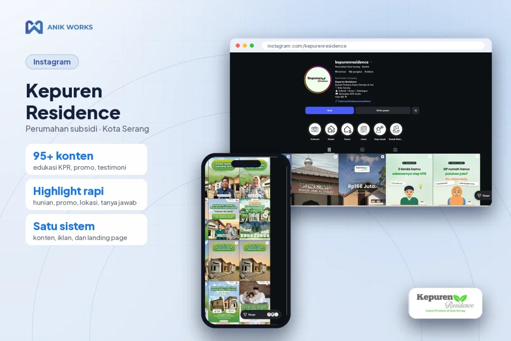 Social Media Kepuren Residence