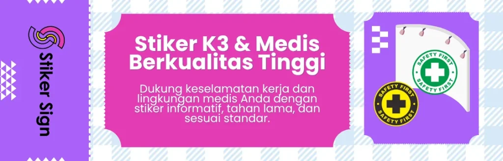 Banner Promosi Stiker Sign 2