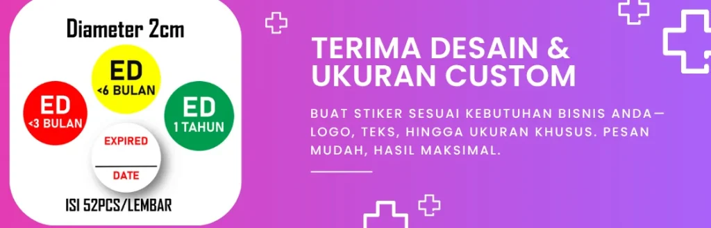 Banner Promosi Stiker Sign 3