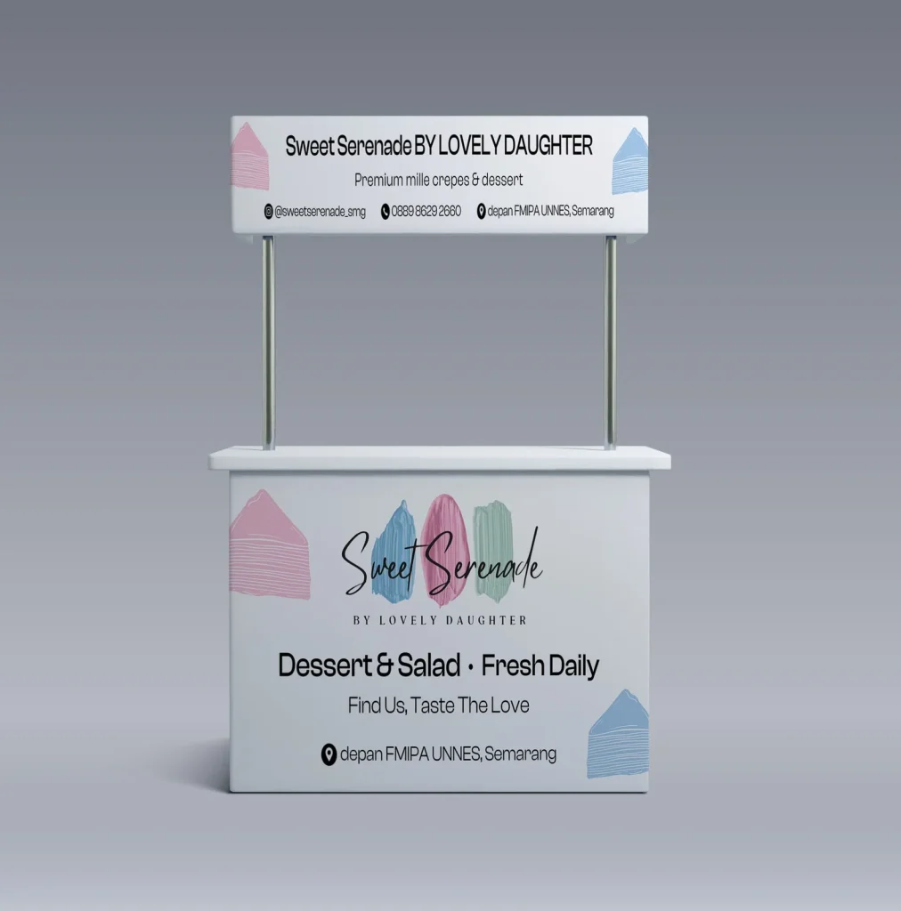Desain Booth Sweet Serenade 2