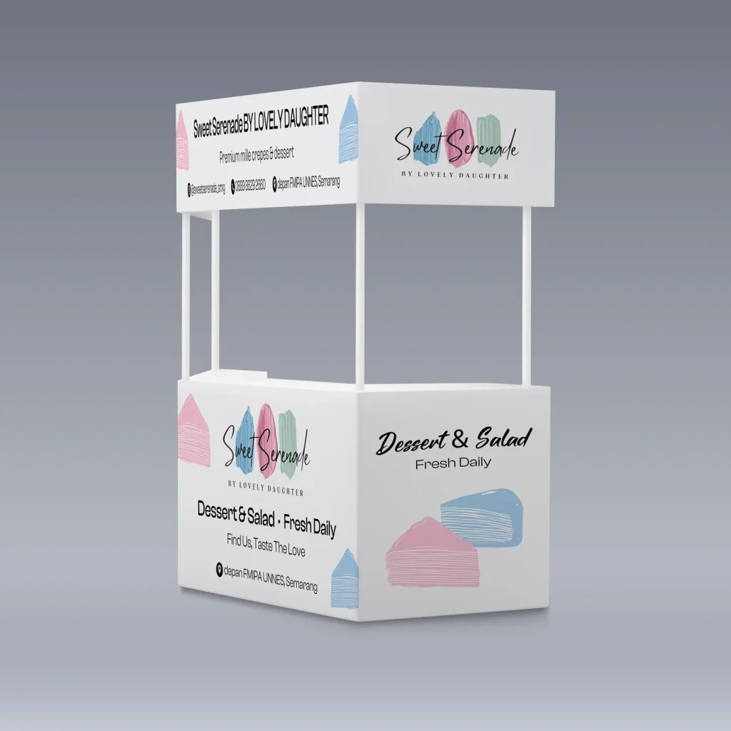 Desain Booth Sweet Serenade 3