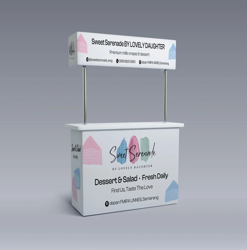 Desain Booth Sweet Serenade 4