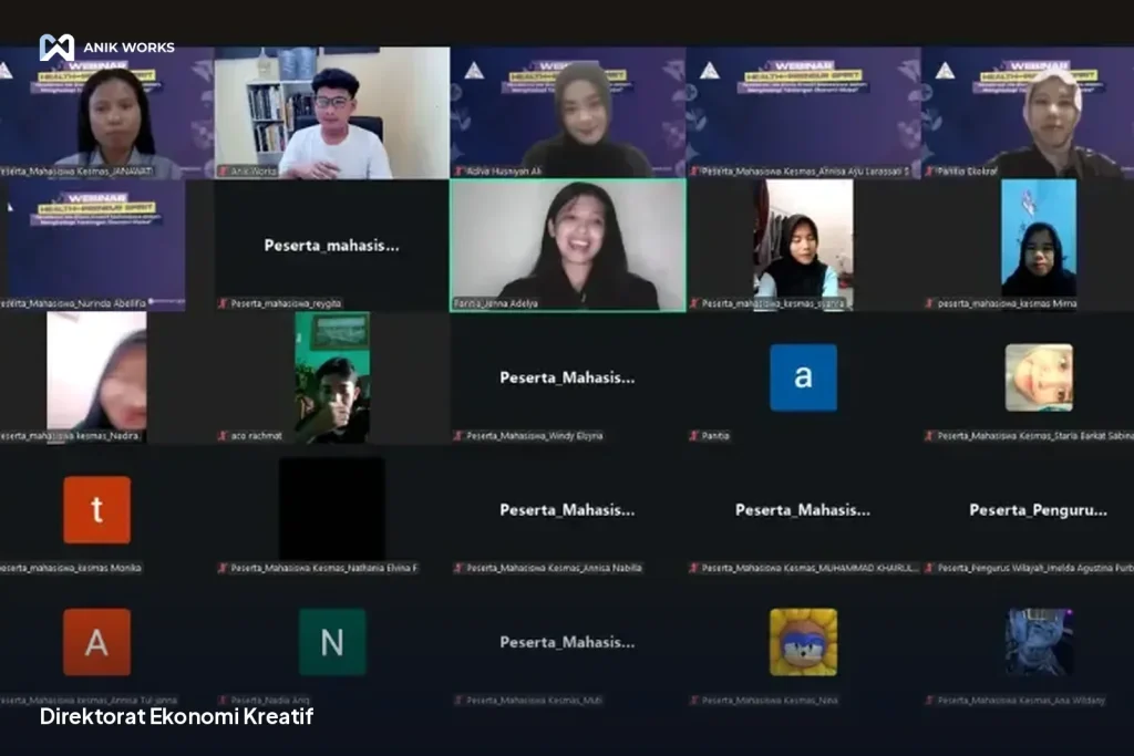 Narasumber Direktorat Ekonomi Kreatif (ISMKMI)